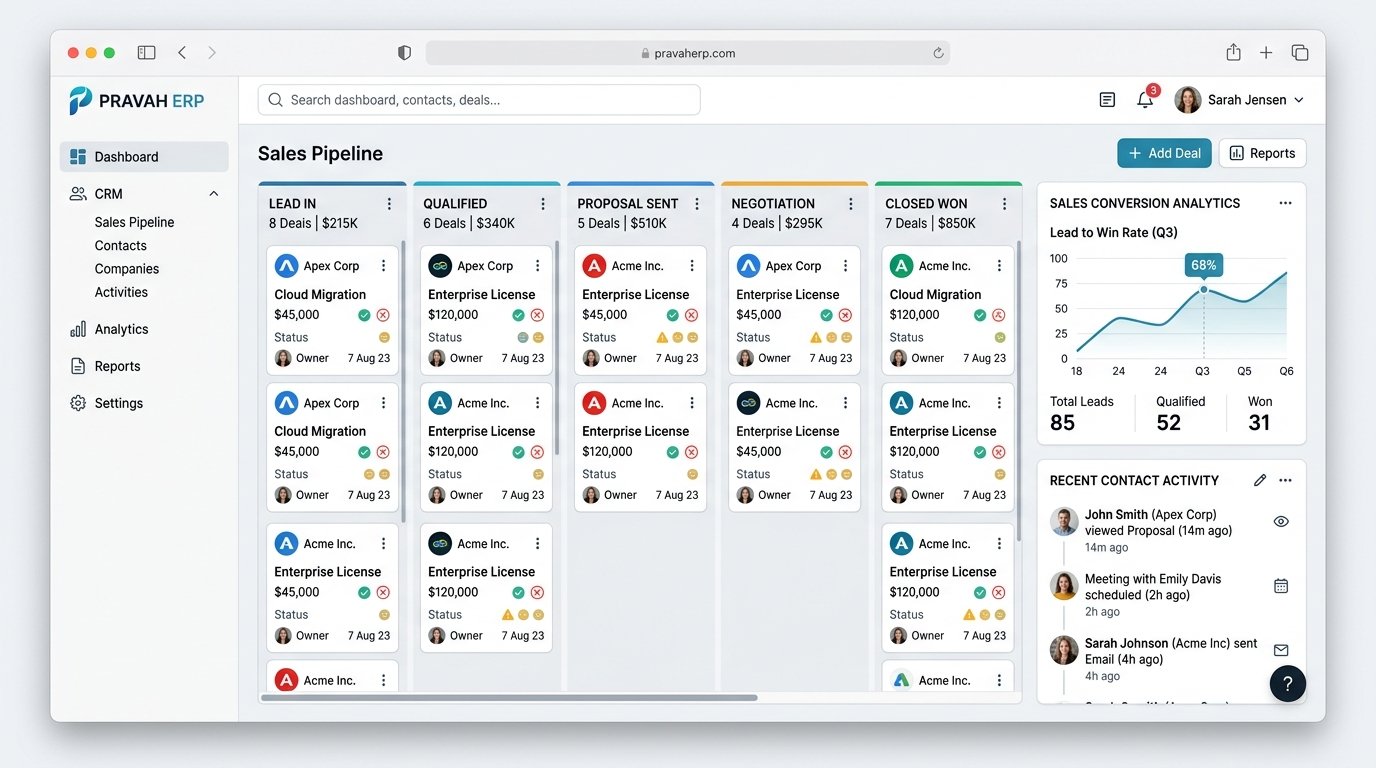 CRM & Deals Module Preview